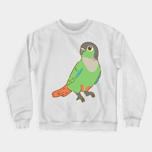 Green Cheek Conure Crewneck Sweatshirt